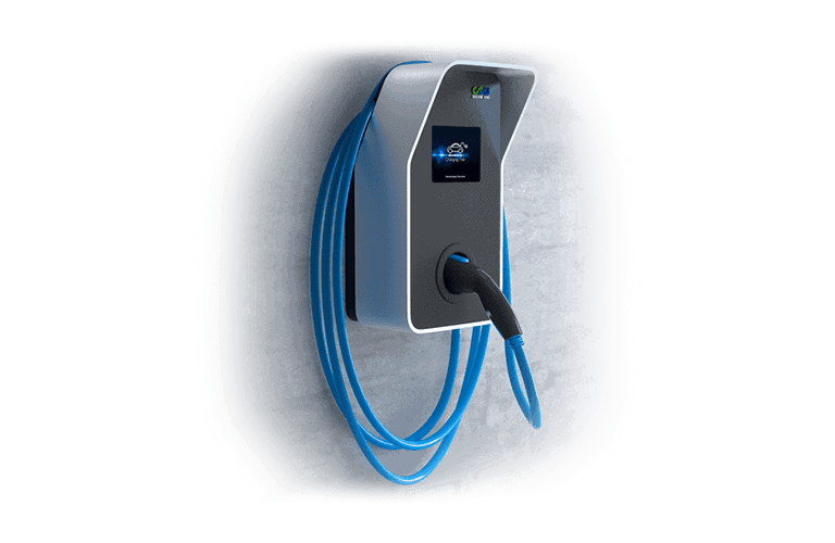 wall-mounted ev charger